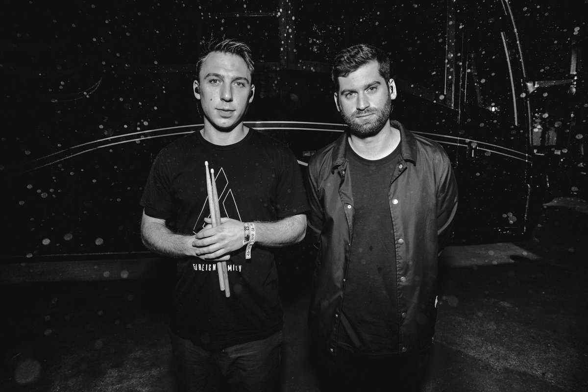 odesza's tweet photo. HOLY SHIT - Just found out we’re nominated for 2 Grammy awards!  Thank you to everyone involved in making this album and to everyone who supported it. 💕 https://t.co/Tsje2HzOYn