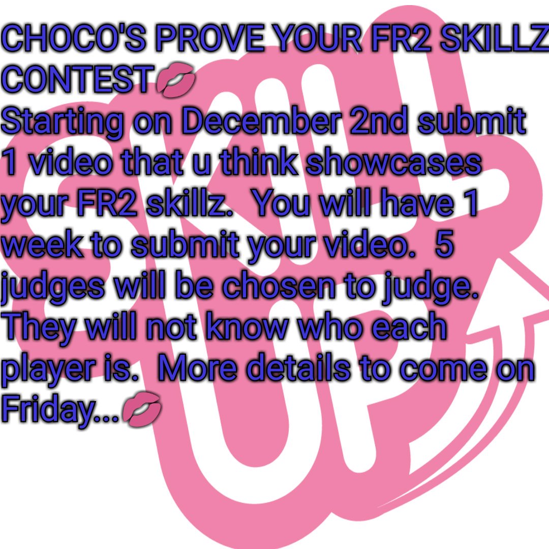 ChocoDeathKiss's tweet photo. Errrbody say they got skillz...so for 10 gifts are u willing to prove it...make a vid &amp; make me a believer 😂🤣😂 https://t.co/lrpV203ByU