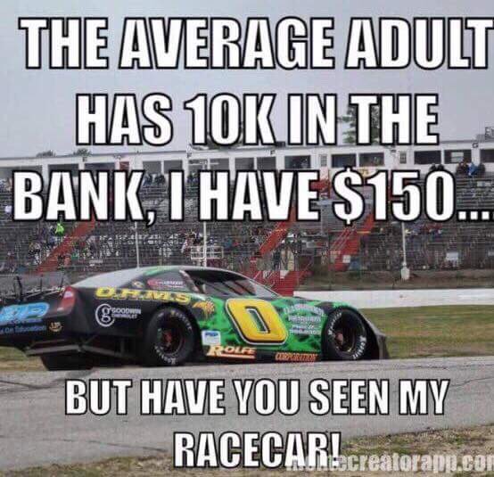 motorsport_ie's tweet photo. Having money is overrated #Racecar 😂😭 https://t.co/dLh5BkwMYK