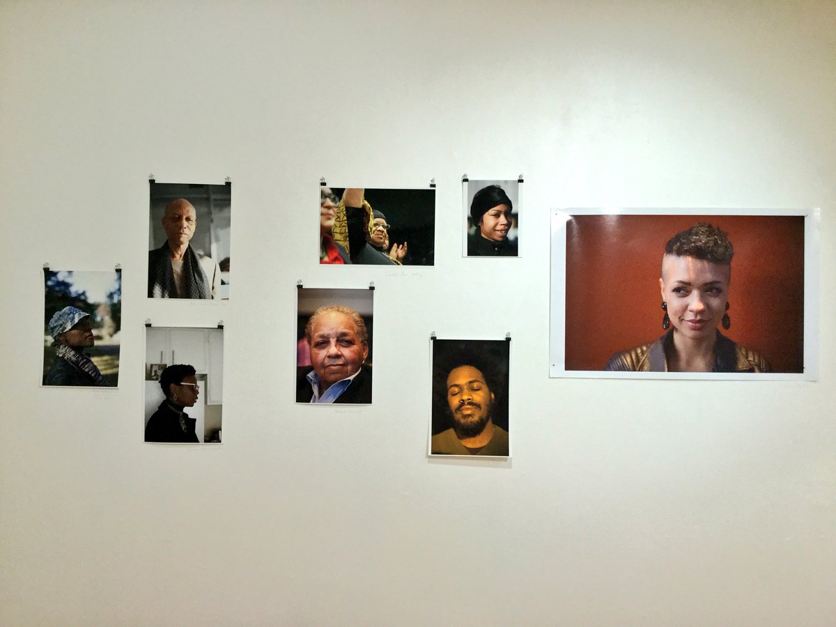 Only a few days left to see “Black Portlanders, Black Portlands” by <a href="/blackportlander/">Intisar Abioto</a> at the Littman! Show continues through this Thursday, Nov 30.