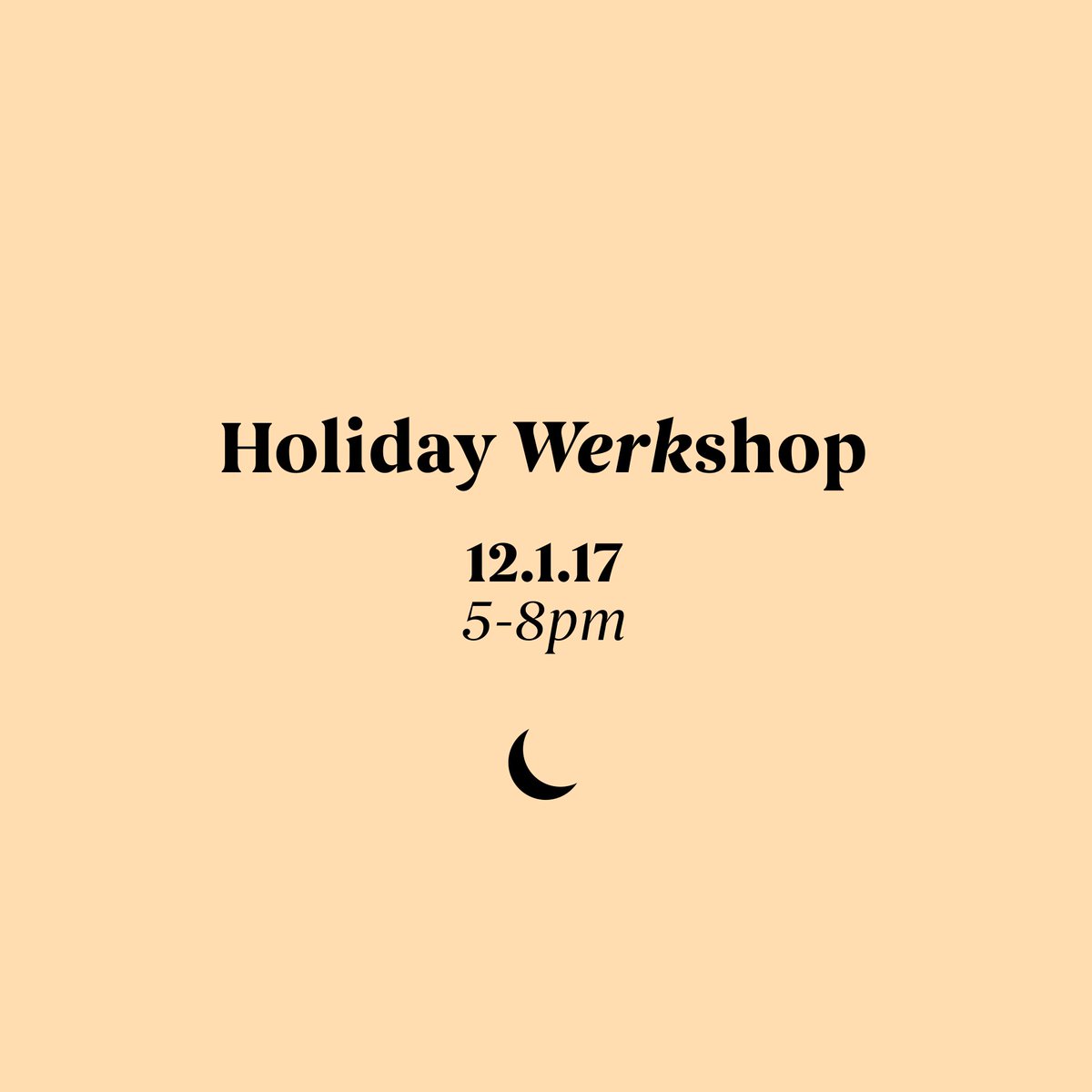 JSGD_'s tweet image. We're hosting a Holiday Werkshop on December 1st, find or create something special this holiday season.
RSVP: bit.ly/2AEFI9W