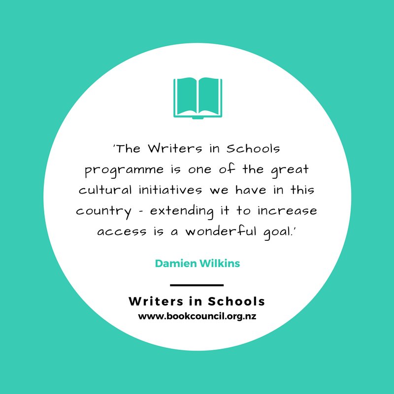 tepoumuramura's tweet photo. Thank you so much to writer and Director of @modernletters Damien Wilkins for supporting our #80More campaign <3 80 more writers in 80 more schools to inspire 8000 more Kiwi kids. Join in here: https://t.co/2kqPaO3E4b https://t.co/IjBgMgyDwq