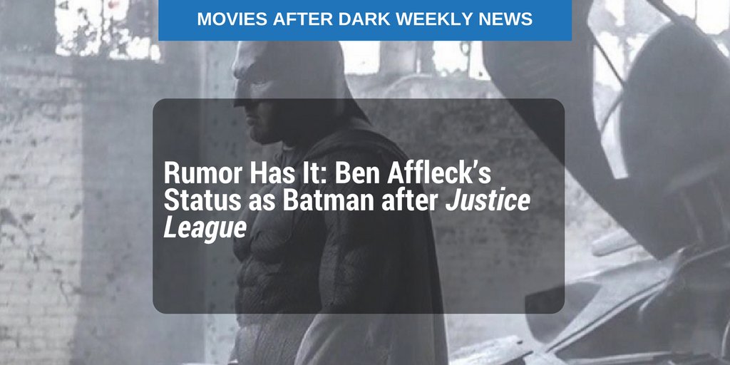 NerdeekLife's tweet photo. #RumorHasIt that Ben Affleck might not reprise his role as Batman after #JusticeLeague? Check out #MoviesAfterDark weekly along with other #AfterDarkWeekly articles. https://t.co/GU8JzS3zOn