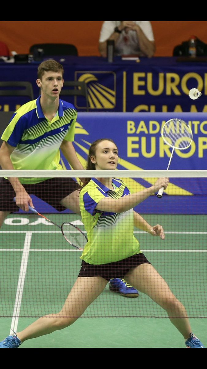 _The_Academy's tweet photo. Leicester’s Hope Warner &amp; partner Rory Easton (Surrey), will play in the European U17’s Championships’ Mixed Doubles Final Wednesday morning around 10am. 
https://t.co/Wt8UB7JA0n
@BadmintonEnglnd 
@TeamSportsAid 
@LR_Sport 
@LboroSport https://t.co/5jtcAPmteI
