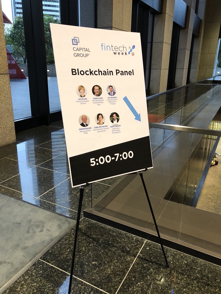 adamjgmiller's tweet photo. My team #cgemtech hosting a State of #Blockhain panel discussion https://t.co/LsEsSUfY7T