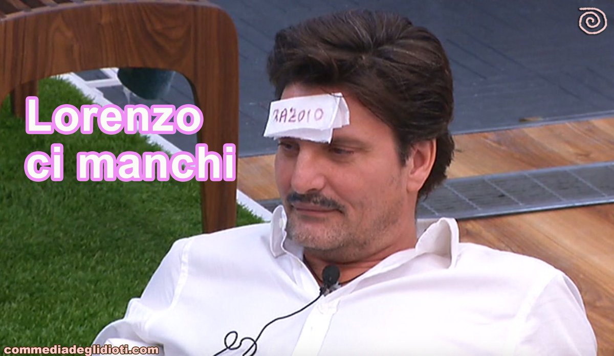 commediaidioti's tweet photo. @Alessandramild @Team_Flaherty Hai detto mica niente...

Facciamogli sentire il nostro apprezzamento e affetto @lorenzfla!
#IMissLorenzoFlaherty
#gfvip https://t.co/LGXyEGBGSC