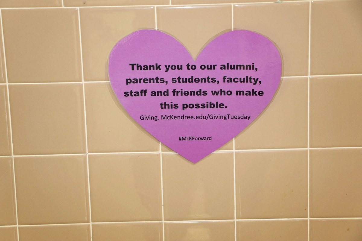 McKendreeU's tweet photo. Support to the annual fund makes your #McKendree experience possible! #GivingTuesday #McKForward https://t.co/eUYp4BE6my https://t.co/OlZvA10tqG