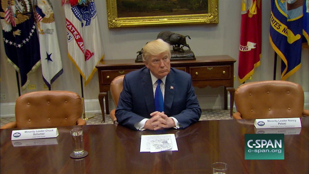 ColumbiaBugle's tweet photo. #Analysis: This photo could teach Political Communication at Harvard's Kennedy School of Government. North Korea's firing missiles, Senate GOP is finishing a tax bill, the budget cliff is looming and where are the Dems? Hiding in their offices writing amnesty bills. Too perfect! https://t.co/P0TUw8dfZm
