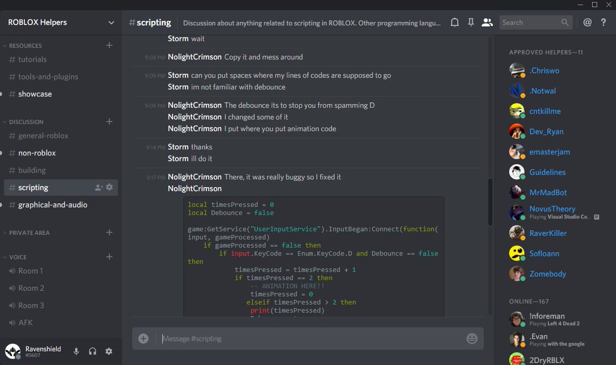 Sigmund Ravenshield On Twitter Do You Want To Join A Friendly Discord Community Which Sole Purpose Is To Provide Help To One Another Roblox Helpers Is A Steadily Growing Community Currently - roblox community discord roblox