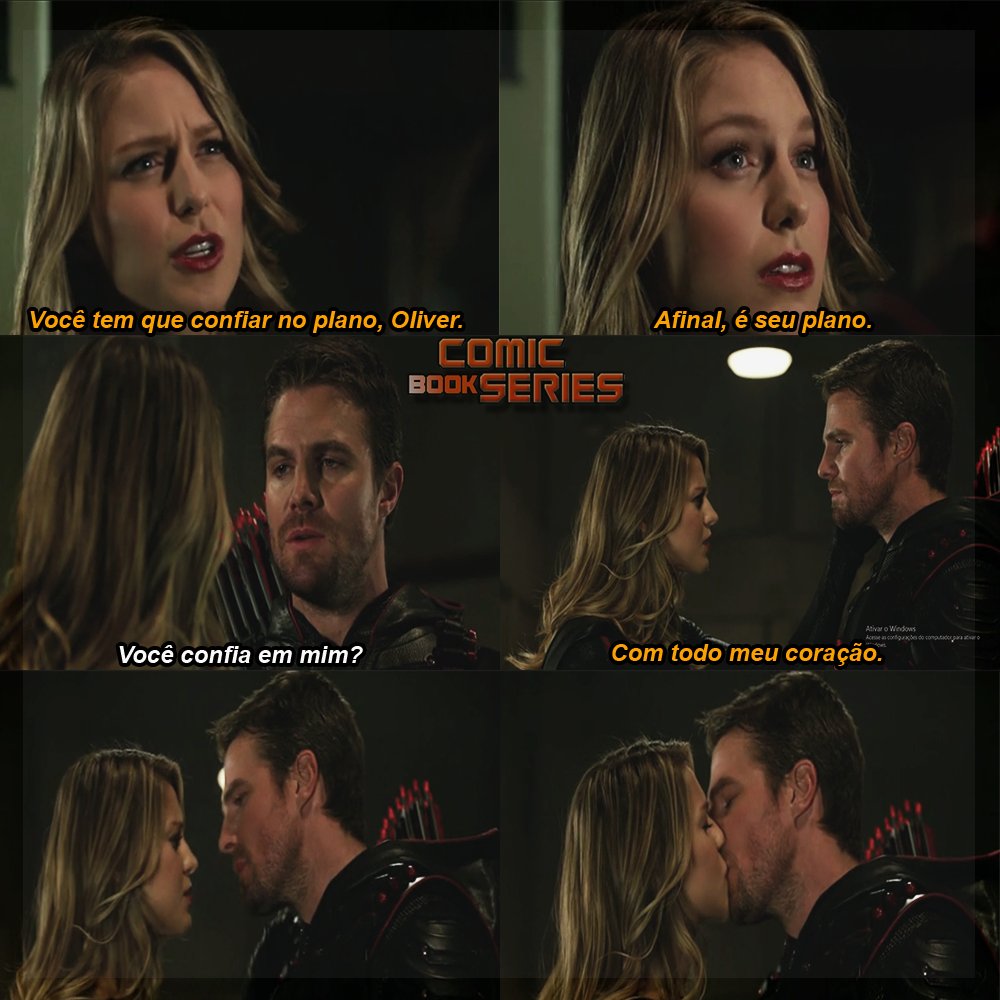 ComicBookBr's tweet photo. OLHA ESSE CASAL!! #CrisisOnEarthX #Arrow #Supergirl https://t.co/unkYa3FHAq