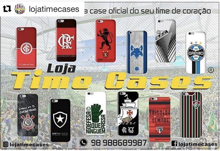 ContratSE's tweet image. #Repost @lojatimecases
Ei, você mesmo! 
Já pensou em ter uma capinha de celular oficial do seu time de coração? 
Material silicone Maleável, anti impacto, qualidade e durabilidade!
✈Entrega garantida em todo o Brasil 
Peça já a sua!!
📲 Vendas: (98)98868-9987 - WhatsApp