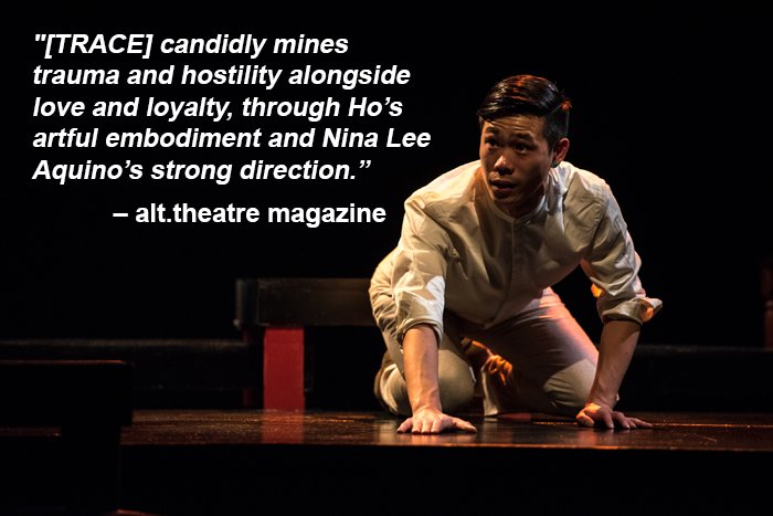 FactoryToronto's tweet photo. Audiences and Reviewers haven't stopped applauding TRACE! But don't listen to them, come experience it for yourself. Hurry though - you only have until Sunday. https://t.co/YZ3jirQsAE #fttrace #theaTO #Toronto https://t.co/GyIPxdw3nX