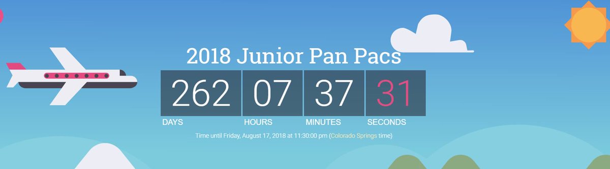 Countdown to Fiji👇🏼
WHO'S WORKING HARD TO MAKE THE TEAM?

Jr Pan Pac Selection Procedures now posted: 
goo.gl/sZKNo1

Selection🗒️:
•Qualify @ Phillips 66 Nationals in Irvine
•Selection is overall place NOT time
•Birth years 2000-2005
•Team size 20 male+20 female