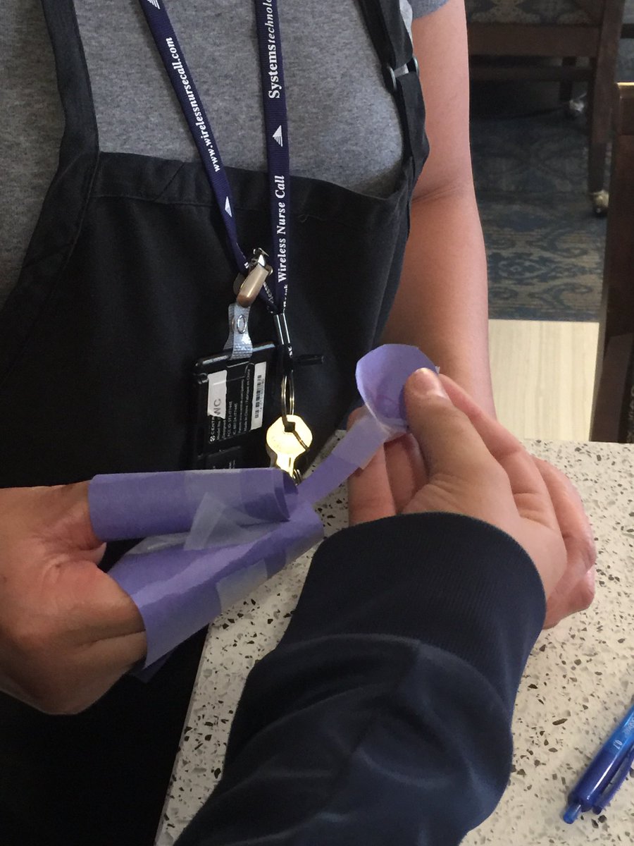 rolat's tweet photo. @AllSaintsCHS #innovation club visiting retirement home for feedback on utensils for elderlies. Back to iterating prototypes.@FCLEdu @DigitalPromise #ocsbdl @lisaannefloyd @nelia2 #DeepTH https://t.co/9pD0jpRCR4