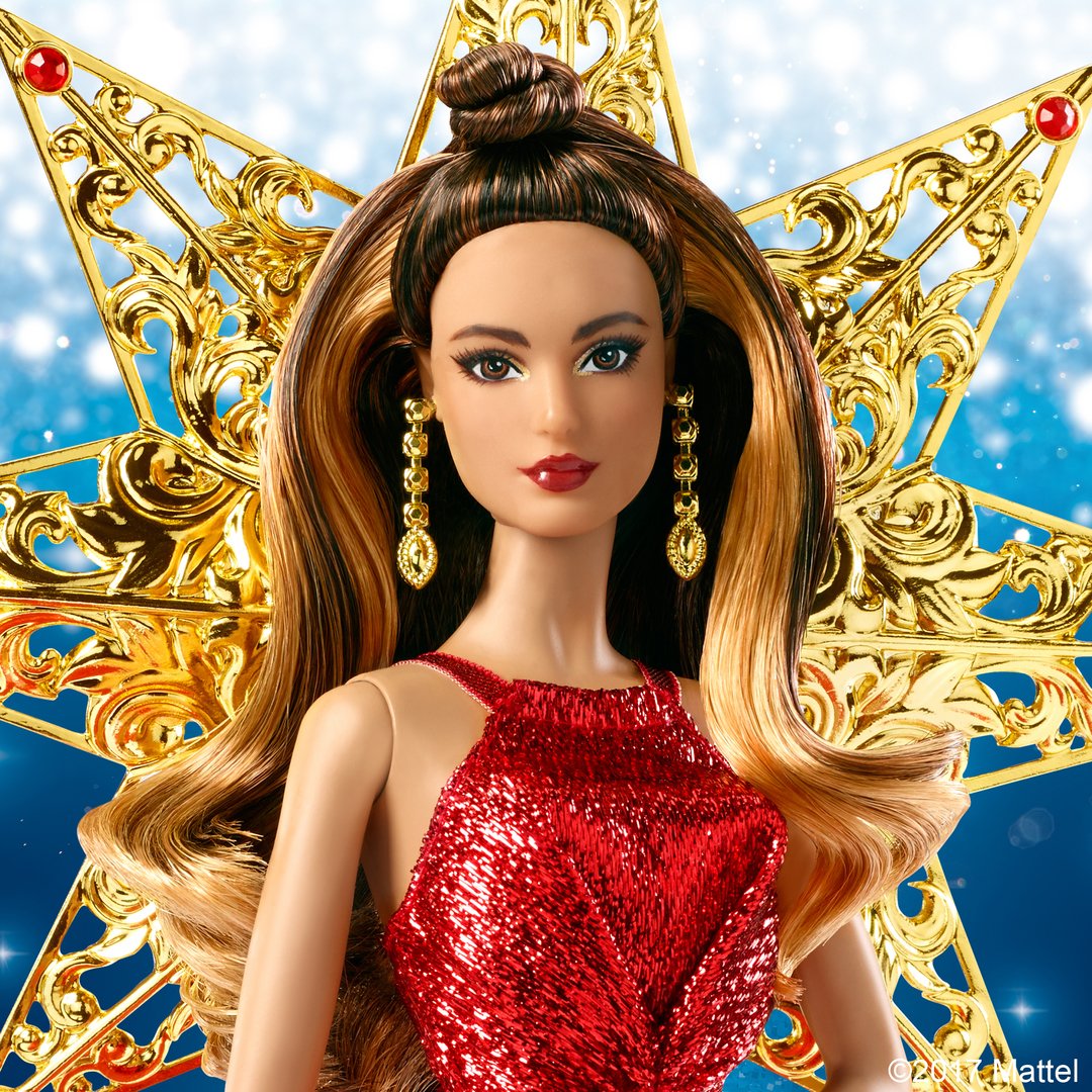 The 2017 Holiday #Barbie Doll makes the perfect gift for the #Barbie lover ...