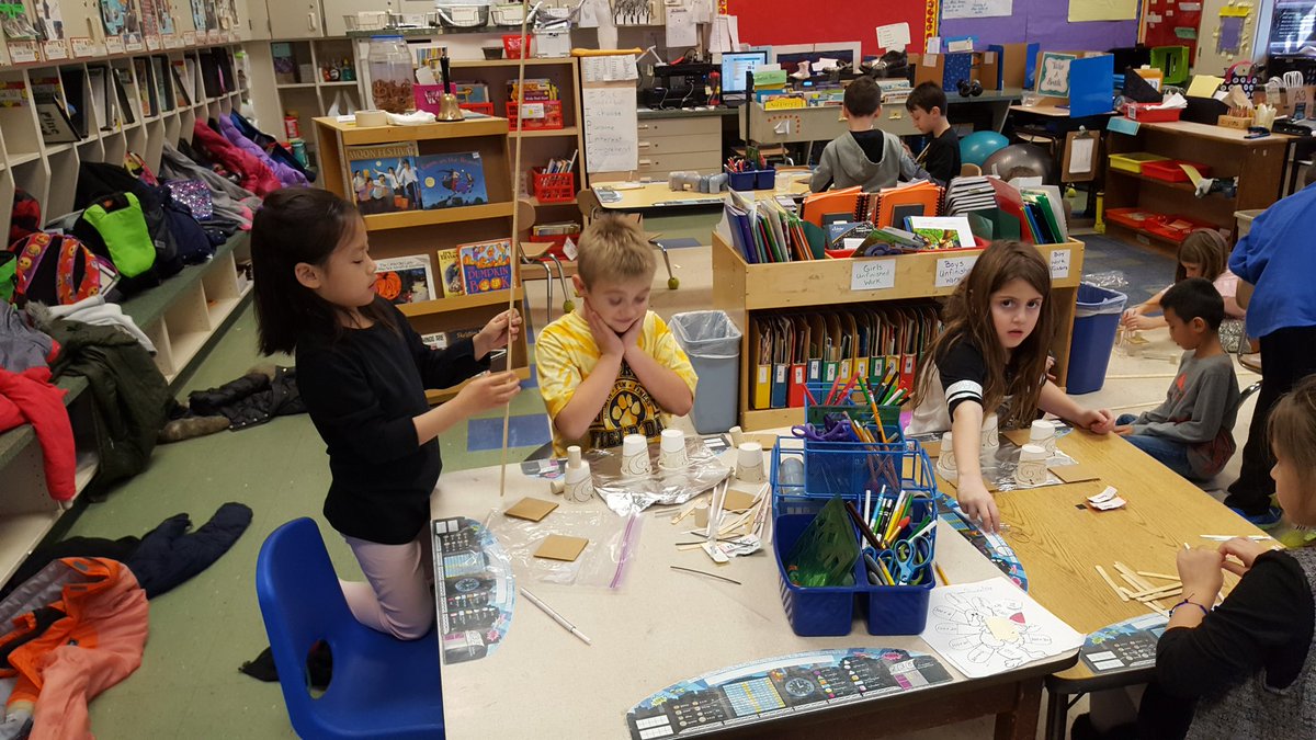 RachelThierolf's tweet photo. Engineering in second grade.... Building towers 45cm tall that can sustain wind
@LMTSD_PRES https://t.co/gi2myuX68r