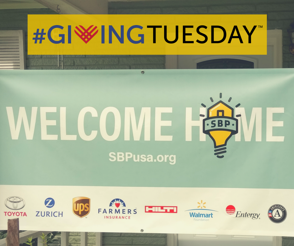 SBPLiz's tweet photo. Today is #GivingTuesday! Donations to @SBPUSA today will be matched by the @gatesfoundation. Give the gift of home for the holidays today and multiply your impact. #BeAHelper https://t.co/9QmrT3QWDC https://t.co/YooqD6qQ6E