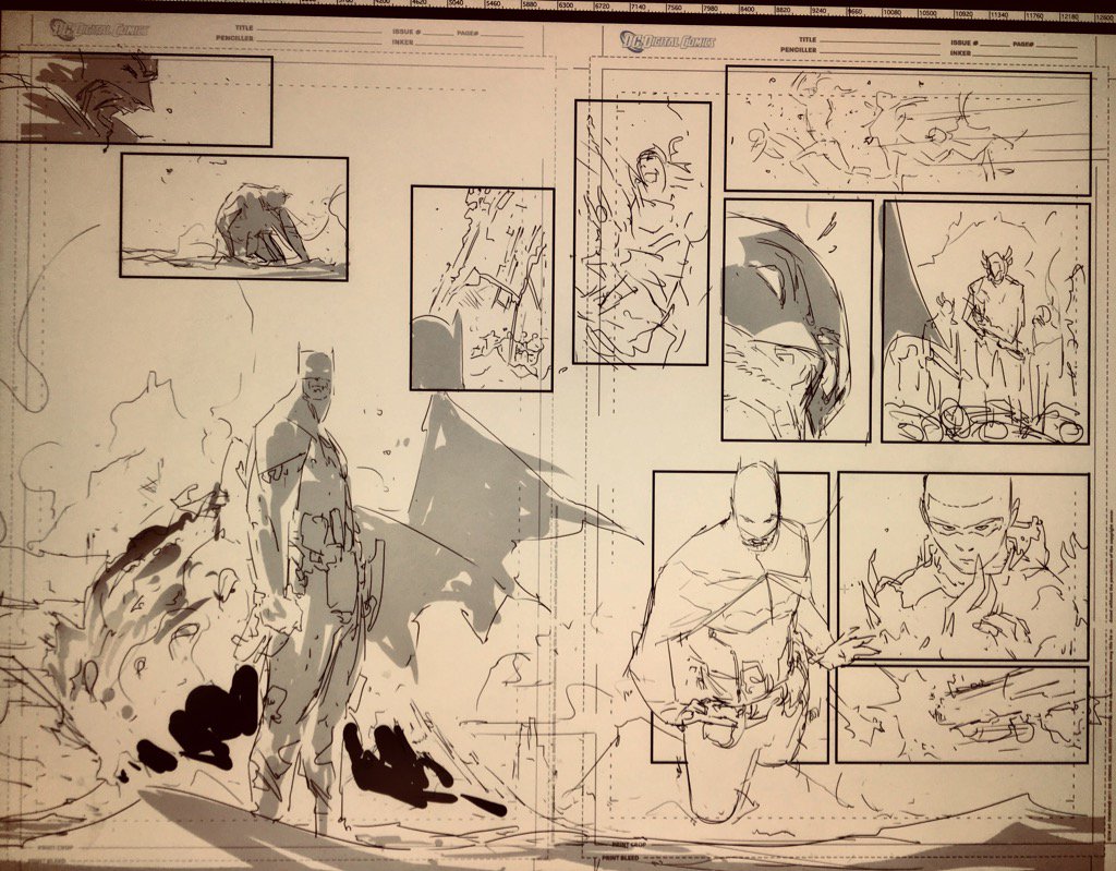 Layouts, it's my favorite part.. :) #batman 