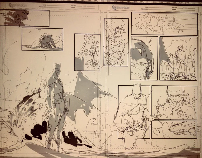Layouts, it's my favorite part.. :) #batman 