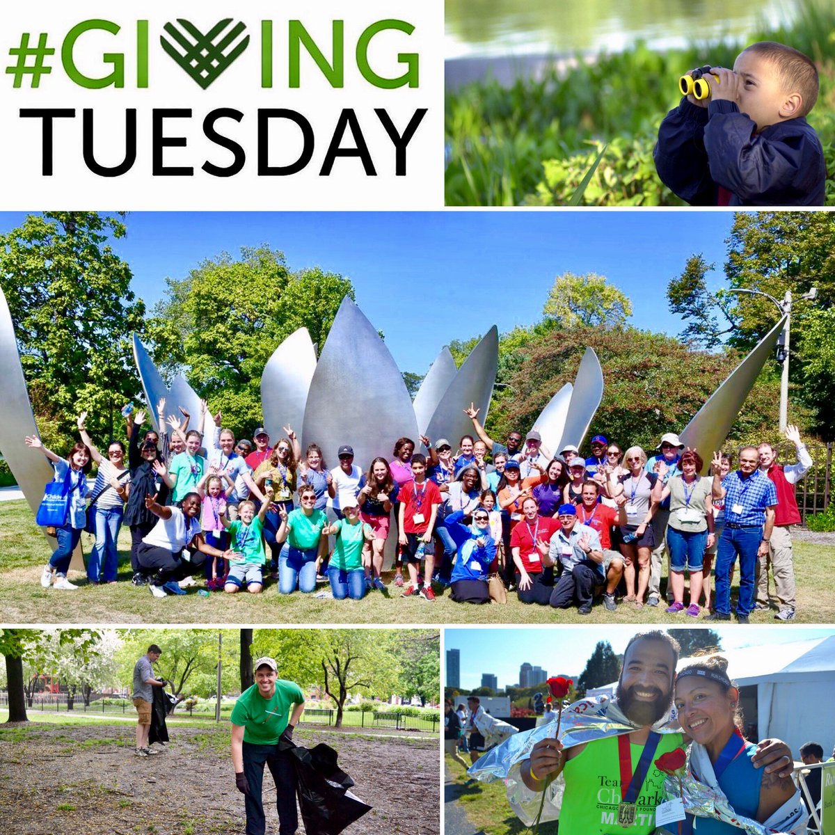 ChiParksfdn's tweet photo. #Thankful for all of the #ParkLove today! Still time to join us for #GivingTuesday https://t.co/pzLRehkPTV #LiveHereGiveHere #ChiParks #GiveLocal #ILGive https://t.co/t2tGNhWrvQ