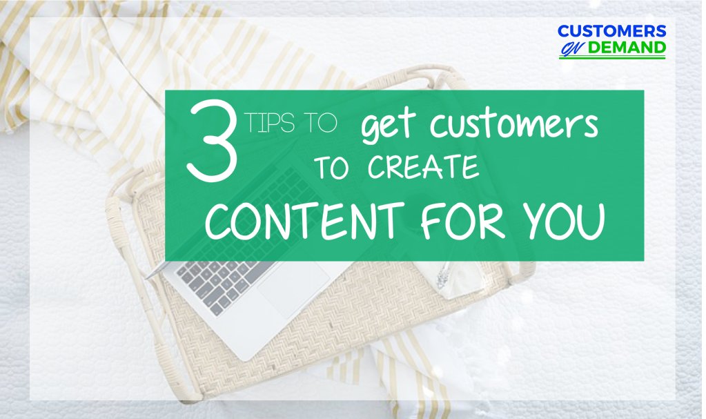 3 Tips for Getting Customers to Create Video Content for You
#entrepreneur #videomarketing

cstu.io/8ec80f