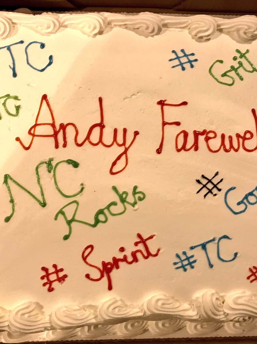 _THE_NC's tweet photo. Farewell @andygriff_ we shall miss you so.... good luck in all your endeavours https://t.co/HvL63a6uKc