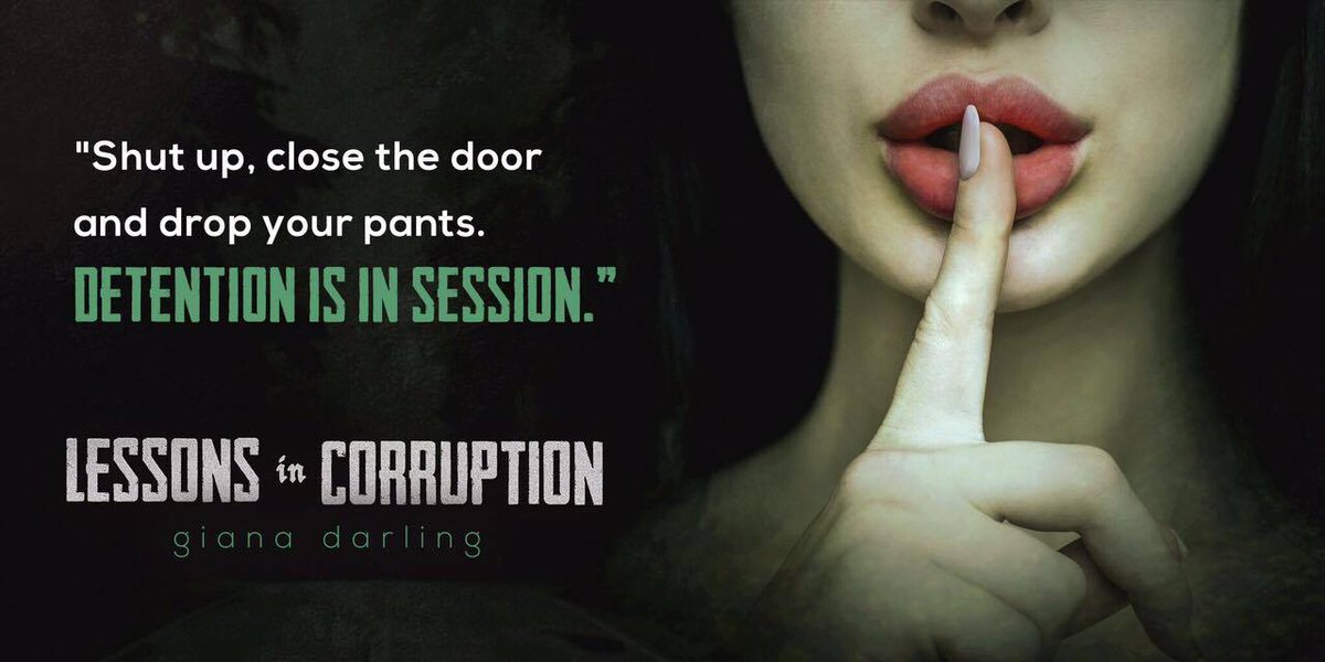 TheNextStepPR's tweet photo. 📙 #SignUpAndSupport 📙
#LessonsInCorruption @GianaDarling 
#Release #December1
@TheNextStepPR https://t.co/RXsSZcTLbG https://t.co/erL2lwpuu1