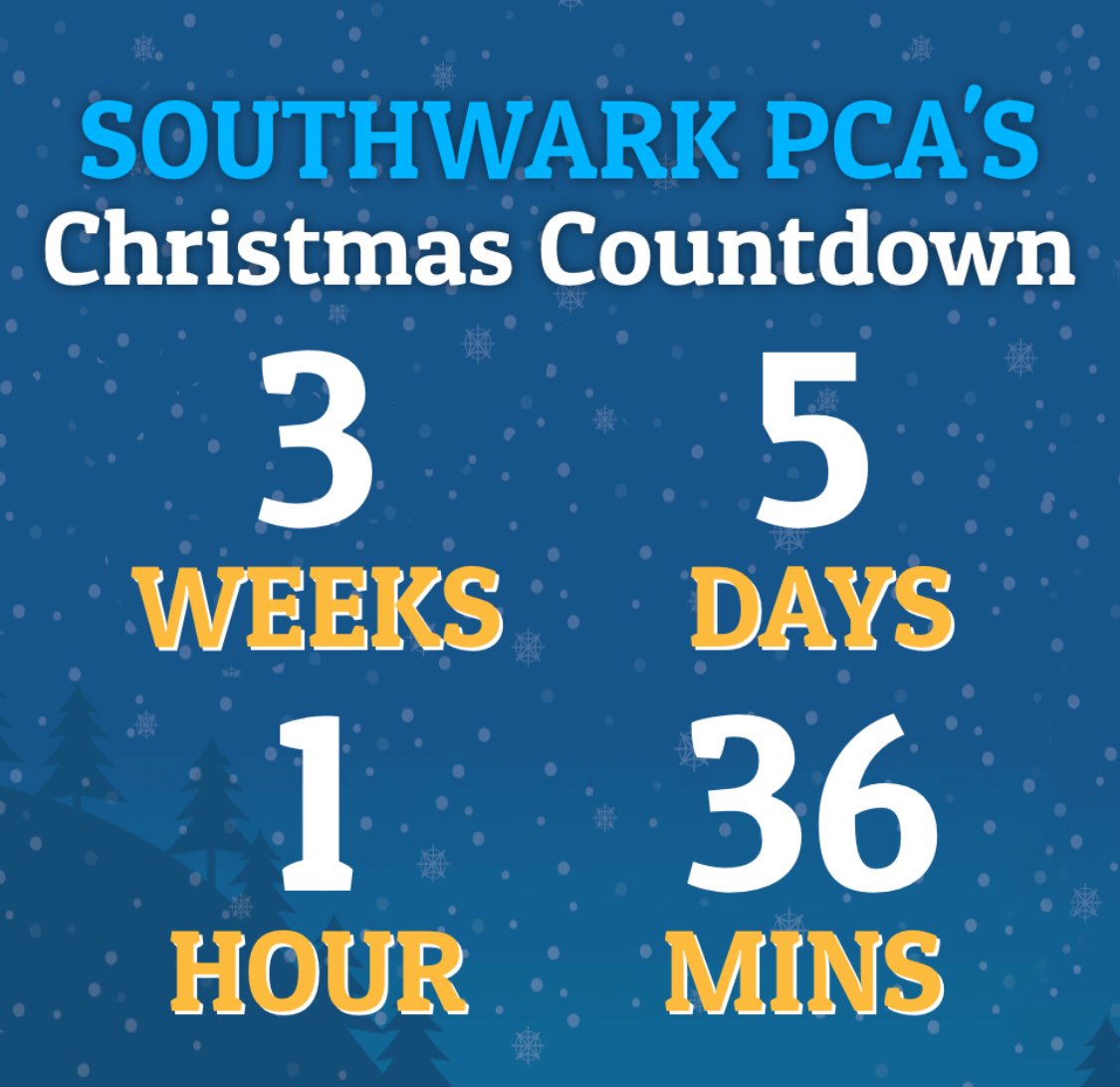 SouthwarkPCA's tweet photo. WOW. It’s the final count down.. #peoplecareatchristmas #christmasgiving https://t.co/5GkIP4Lc4e