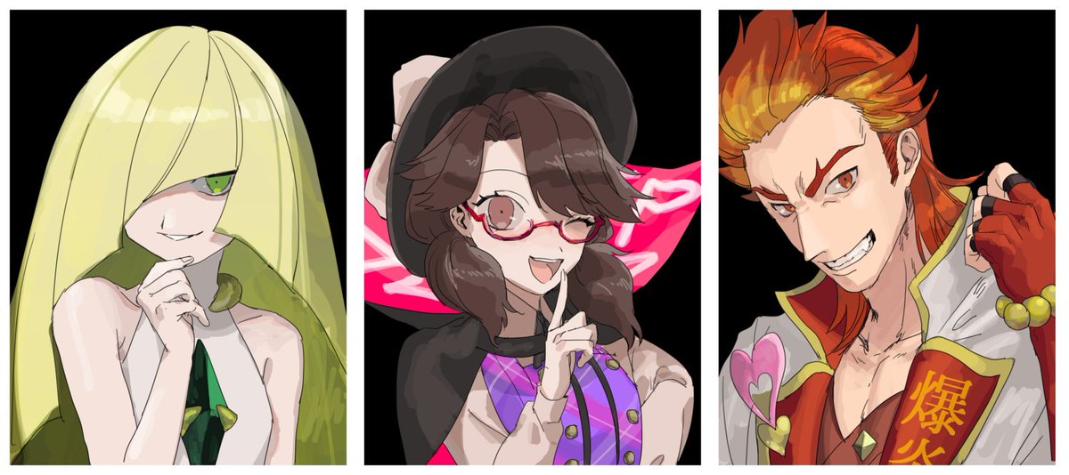 ありがとうございました!
#リプきたキャラの顔だけ描く 