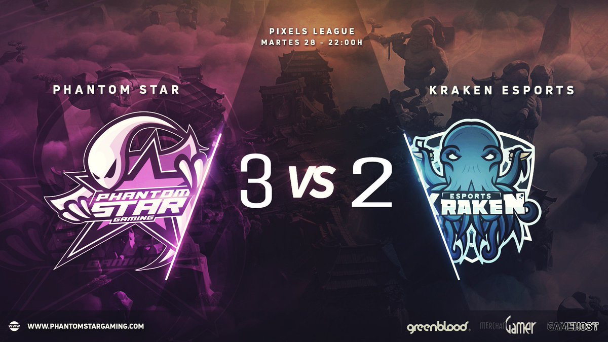 ¡Victoria!

Ganamos 3-2 ante un gran <a href="/KrakenEsportsGG/">Kraken Esports</a> en la <a href="/PixelsLeagueCR_/">Pixel's League</a>