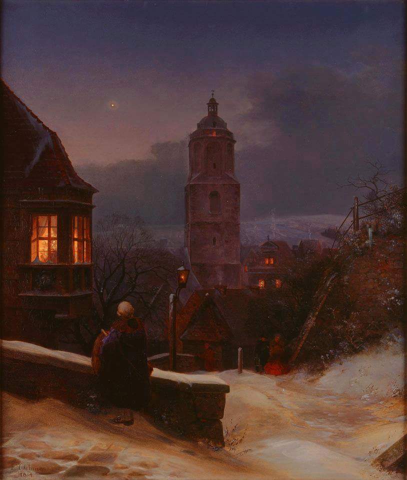 🎨 Meissen in winter (1854)

👨‍🎨 Ernst Ferdinand Oehme (23 Apr 1797, Dresden – 10 Apr 1855, Dresden) was a German Romantic painter and illustrator who specialized in moody landscapes with architectural elements.

🖼 Milwaukee Art Museum

Beauty of #Art 
#HistoryofPainting