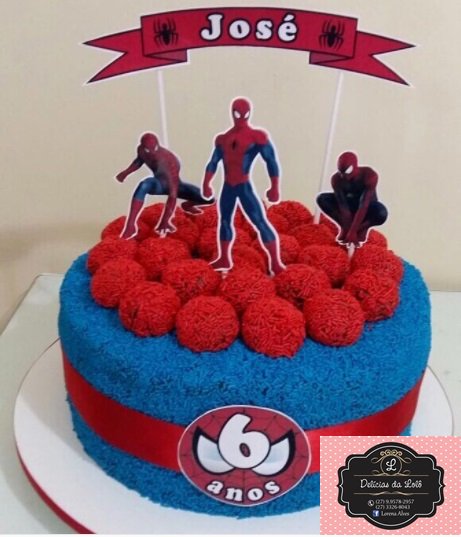 deliciasdalolo's tweet photo. #Dehoje #BoloSimples #Homemaranha #Brigadeirocombeijinho .. 😍🎂🥥🍫🕷 ' . https://t.co/XDPZ3d8xIt