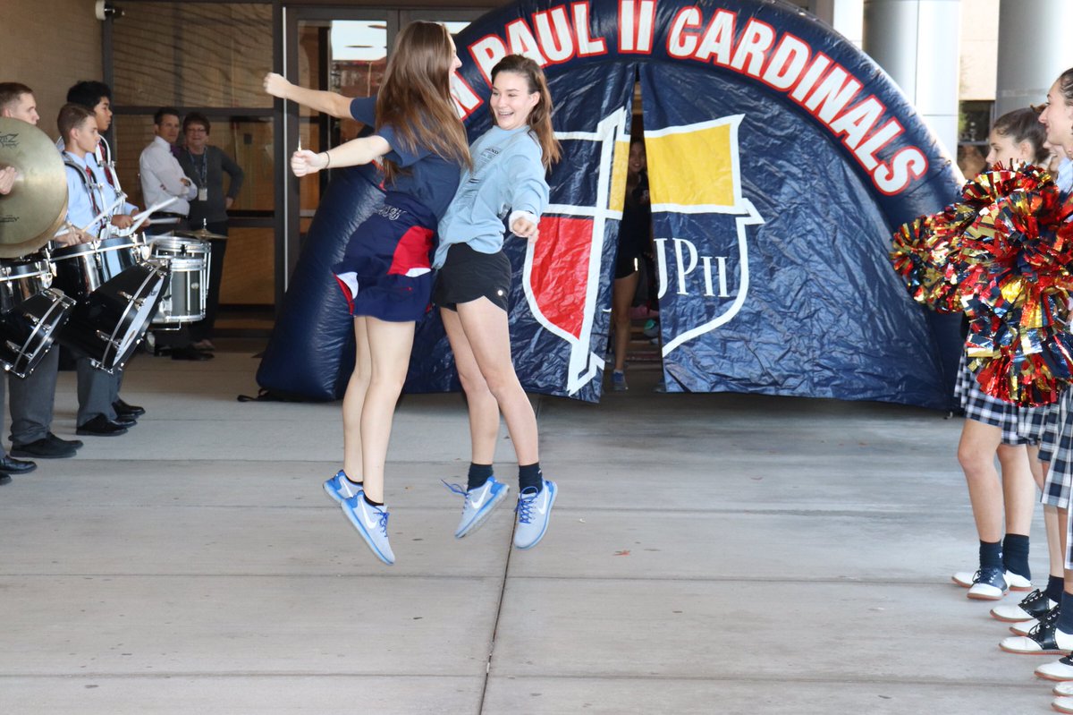 Good luck at State, <a href="/JPII_belles/">JPII Cardinal Belles</a> Bring home the 🏆