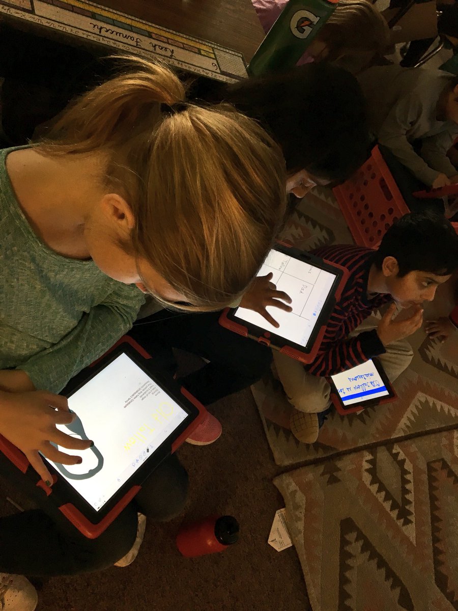 MrsChangGrove's tweet photo. Ss are #SketchNoting on @NotabilityApp as they listen to the read aloud, The Birchbark House. Their drawings, notes, & listening skills are amazing! #bsd220tech #NativeAmericanUnit #visualizing #listening #comprehension @GroveAve220 https://t.co/qMTDHG6BNZ