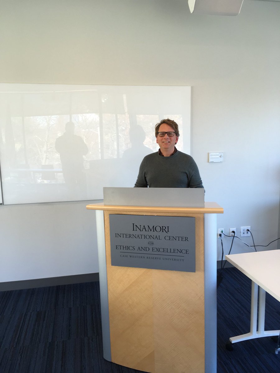 aroepstorff's tweet photo. Guest lecture  on experience probing and #MicroPhenomenology @InamoriCenter for Ethics @CaseWesternRe w #TonyJack https://t.co/QZOnNrd39k