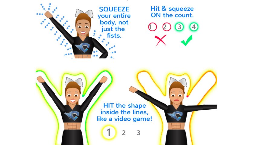 Cheer_C_Academy's tweet photo. #CHEERLEADERS - how to HIT your counts!! Here are our top tips: https://t.co/PmJt803oNE https://t.co/lZj1liVGEK