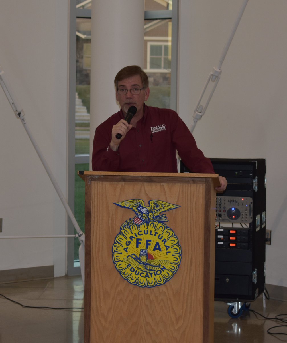 Today we celebrated the career of one of our own, Craig McEnany. Craig is retiring after more than 30 years leading the agricultural education department at DMACC. He was also integral in bringing the FFA Enrichment Center to fruition. Thank you, Craig!