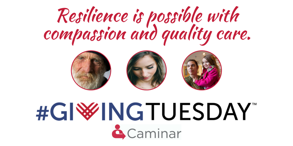 CaminarCal's tweet photo. Do you know someone struggling with serious mental health conditions, living on the margins, alone and without hope? Resilience IS possible with compassion and quality care. For #GivingTuesday, give resilience to those who are most in need https://t.co/qsV2wEYycQ https://t.co/hmQO36mN7W