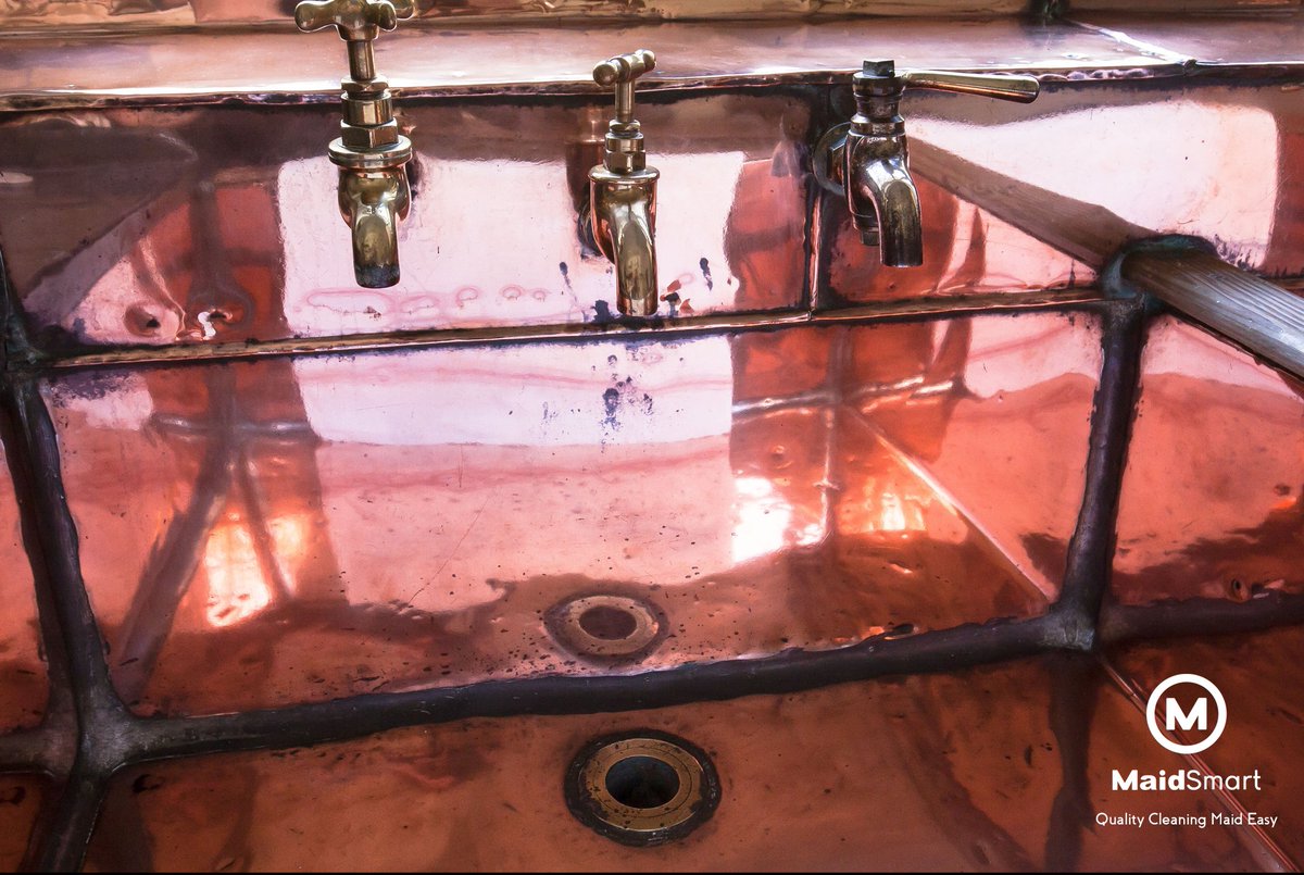 Maid Smart On Twitter How To Make Your Copper Sink Shine