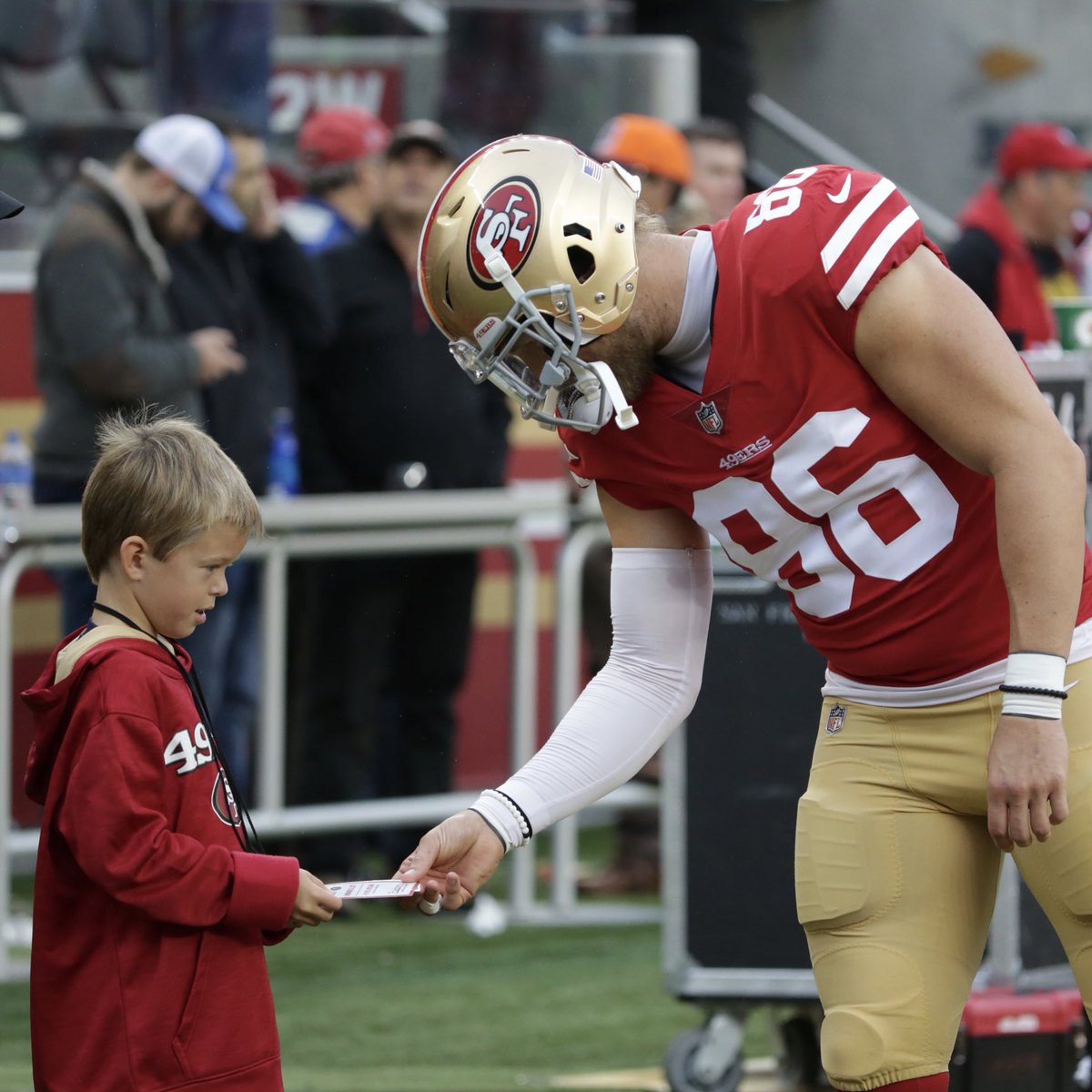 49ers youth helmet