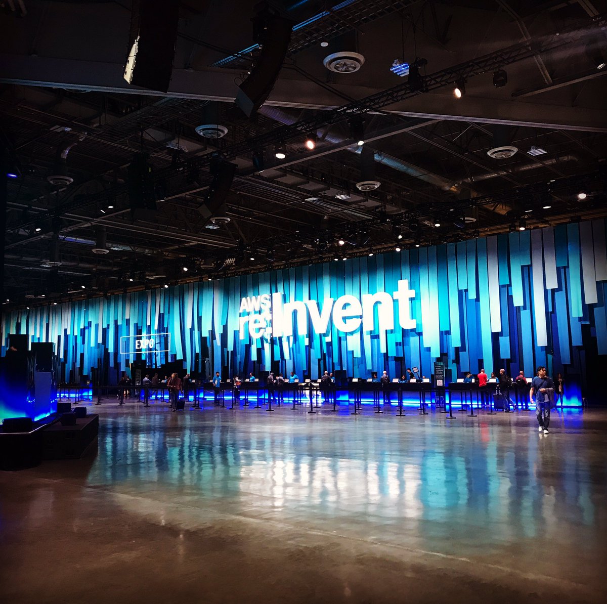 vendimus's tweet photo. @Vendimus attending #AWSreinvent2017 #LasVegas https://t.co/RAvQLG3HfM