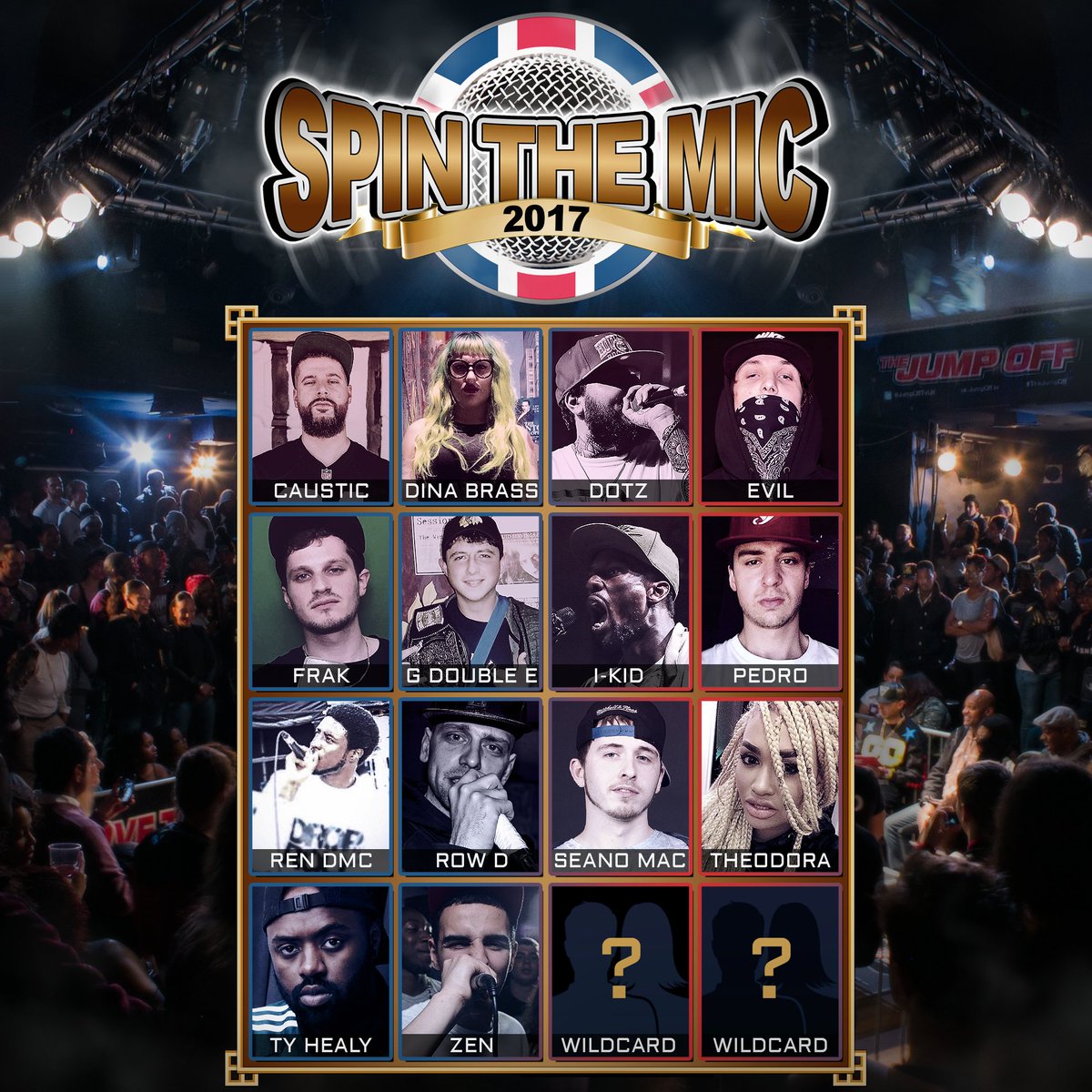 here are your 2017 #SpinTheMic MCs should be a vibe!