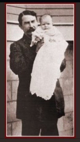 (4)Wm. G. Gauntlett was Sheriff in 1880, he holds his Grandson Wm. H. Gauntlett, who became Sheriff of Curry County in 1967.Sheriff Wm. H. Gauntlett and my Grandfather Sheriff Clay Smallwood were two from the old school, 'The Law', 'The Sheriff's in Town' everyone took notice.