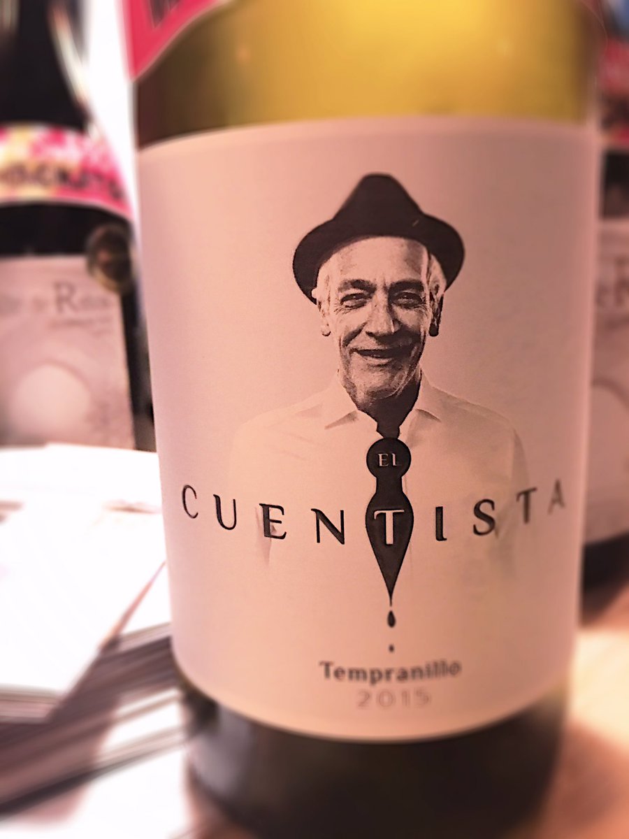 Es un cuentista porque es un falso blanco. Quizá nuestro favorito de la #PonzanoWineHackaton de hoy