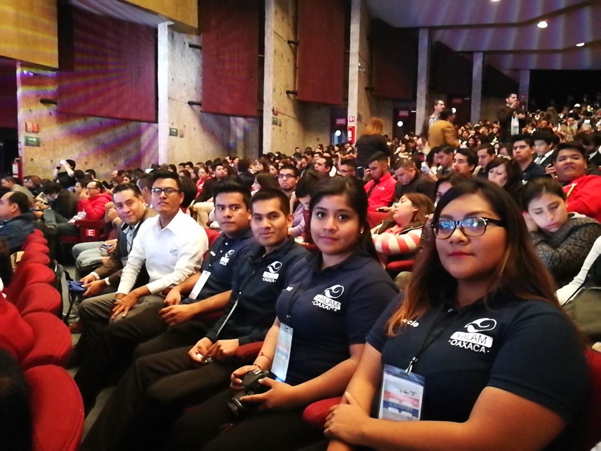 GiselaBlasP's tweet photo. Felicidades al equipo #Yalam aplicación móvil para concienciar y sensibilizar con 16 lenguas de #Oaxaca, 2o lugar en #CONIES2017 #Guanajuato https://t.co/XNTcOHJgDX