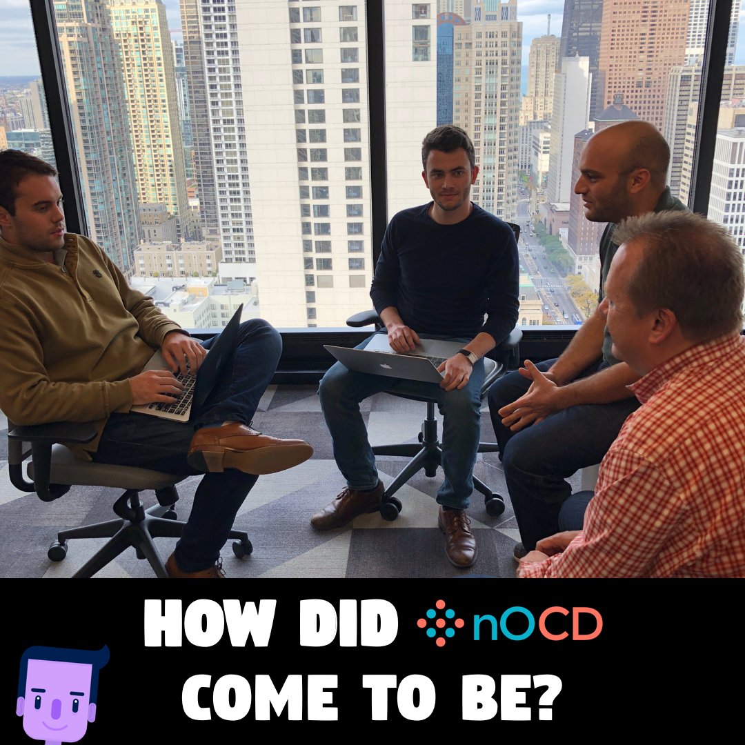 treatmyocd's tweet photo. We've told a shorter version of the nOCD origin story a bunch of times, but here it is in a bit more detail. Check it out on the new nOCD blog! https://t.co/CmNpdvrXME #OCD #app #mentalhealth #tech #ERP #therapy #origin #story #storytime #anxiety #learn #aware #know #idea #share https://t.co/1kO140nv0r