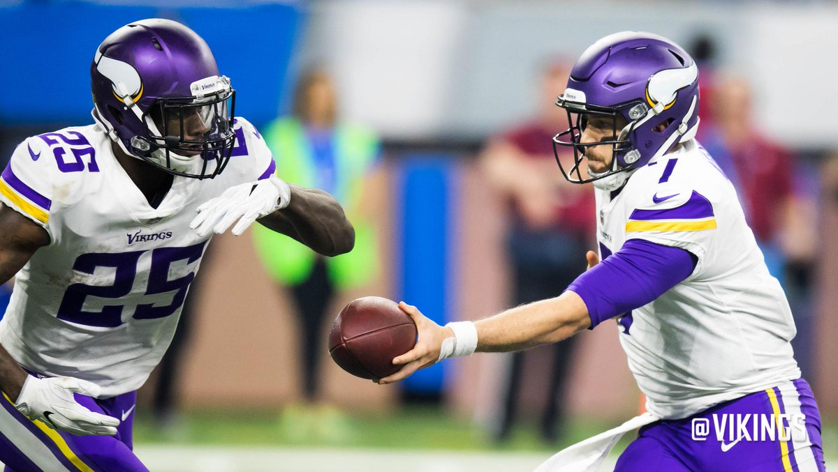 A balanced attack has been the key to the #Vikings success over the past few weeks.   📰: mnvkn.gs/6aAKZg https://t.co/p7STVpolli