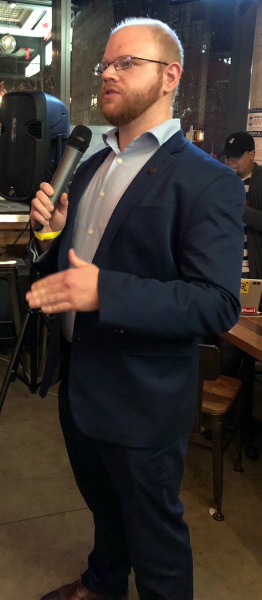 BrooklynChamber's tweet image. Hearing from #YoungBK chair @JonathanJJudge of @Codacity!