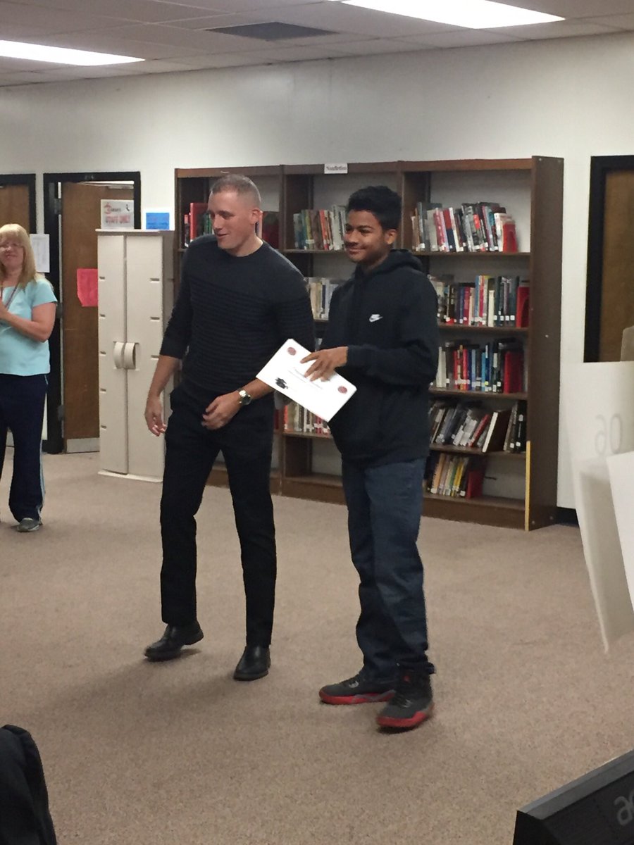 Thomas Gullatt, Groveport Madison Cross Country/Track and Field athlete.  One of many great students at Groveport Madison.  He’s accepting student of the month!!

Great Job Thomas!!!