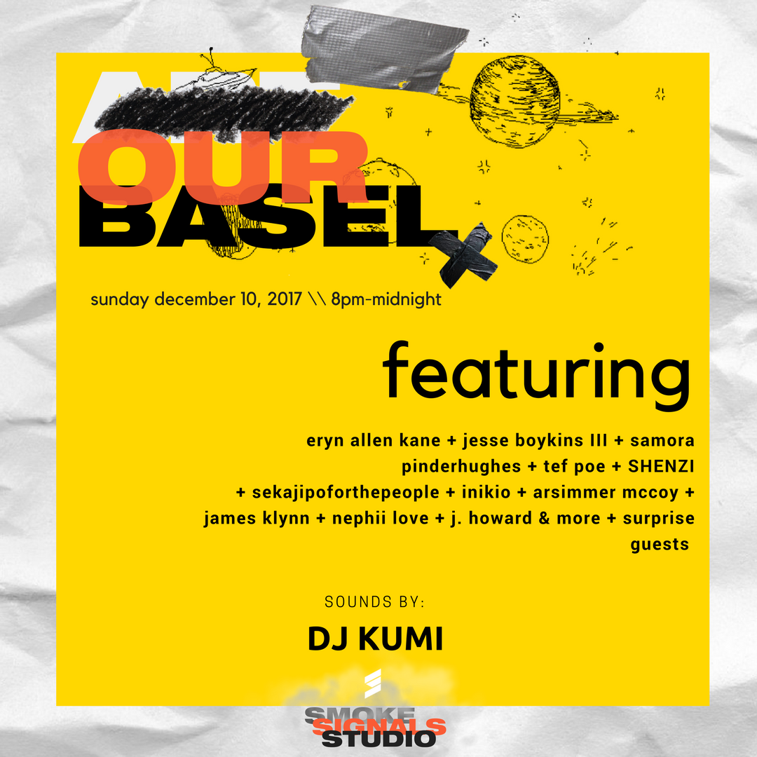 smokesignalsMIA's tweet photo. If you're coming to Miami for Basel, don't miss Our event. We have some incredible features and surprise guests: https://t.co/qXI3c2dvN5
